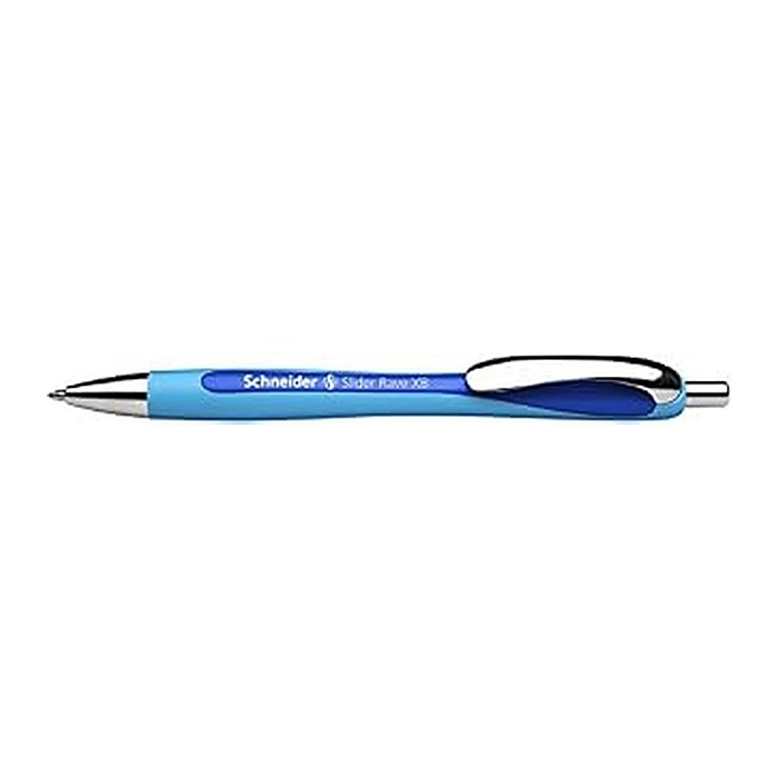 Schneider Kugelschreiber Slider Rave XB hellblau/dunkelblau, Schreibfarbe: blau, 1 St.