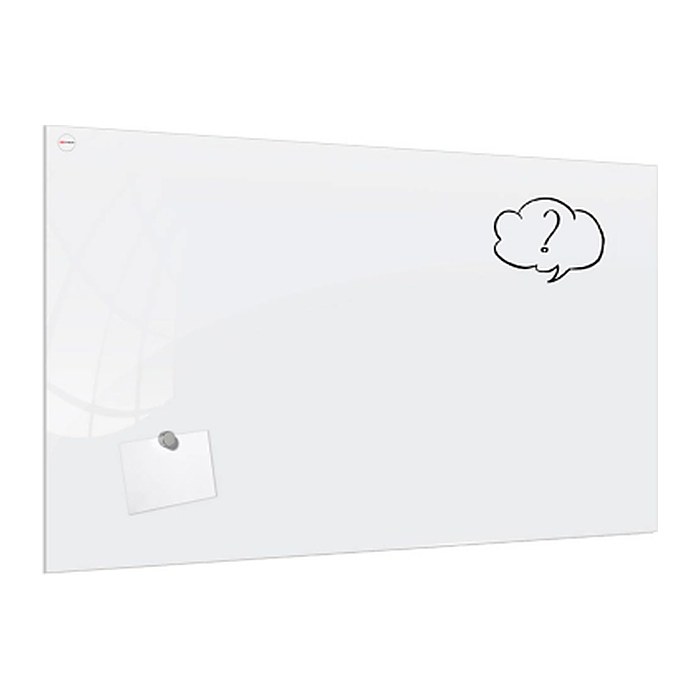 ALLboards Glas-Magnettafel Premium 120,0 x 90,0 cm perlweiß