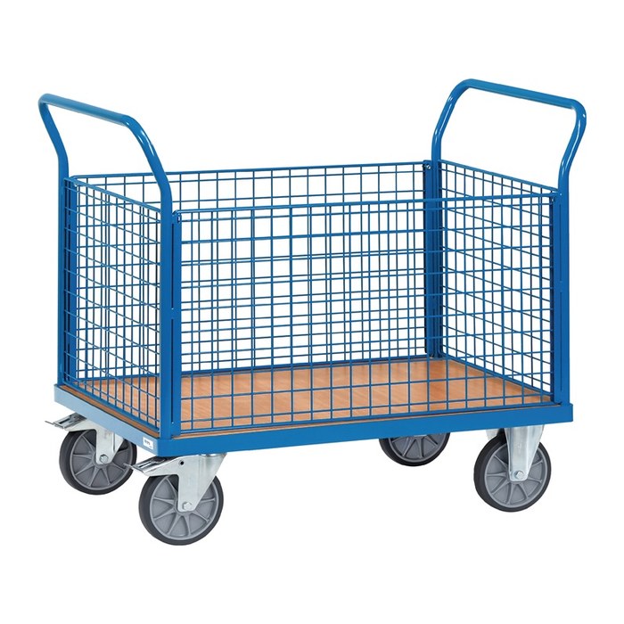 fetra Gitterwagen 1551 blau 60,9 x 118,0 x 99,0 cm