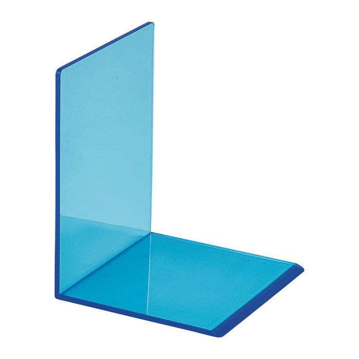 MAUL Buchstützen blau 10,0 x 10,0 x 13,0 cm, 2 St.