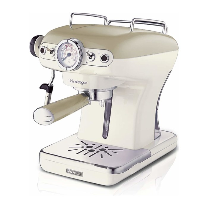 Ariete Vintage Siebträgermaschine weiß