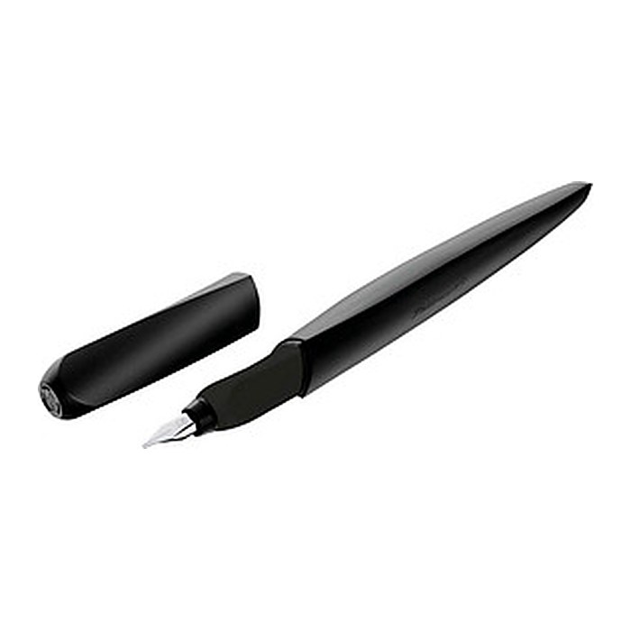 Pelikan Twist® Calligraphy Patronenfüller schwarz B (breit), 1 St.