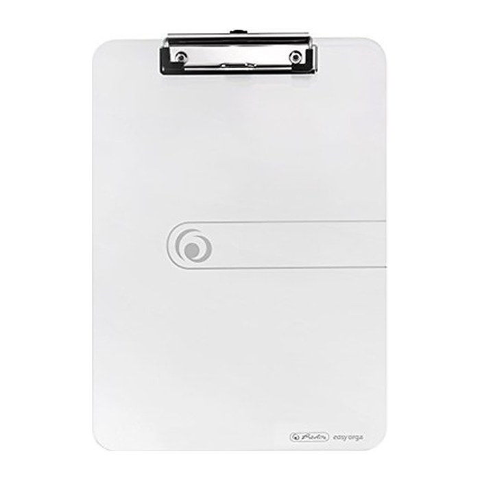 herlitz Klemmbrett easy orga 100436087 DIN A4 glasklar Kunststoff, 1 St.