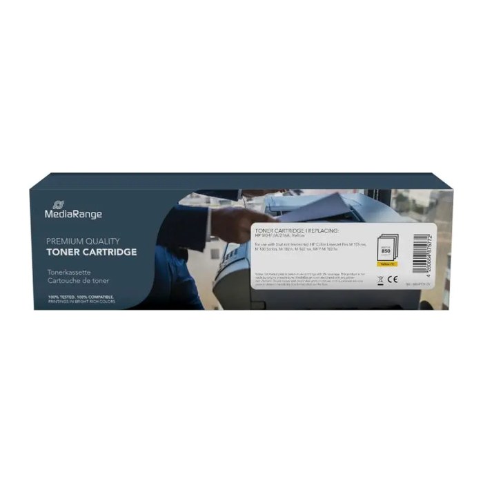 MediaRange Toner HP für W2411A/216A, 850 Seiten, Gelb