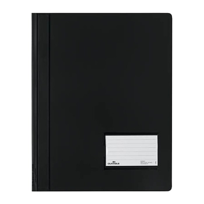 DURABLE Schnellhefter DURALUX Kunststoff schwarz DIN A4 überbreit, 10 St.