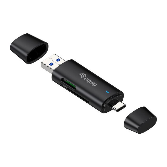 Equip Dual Connector USB-C/-A/SD/Micro SD 5Gbps