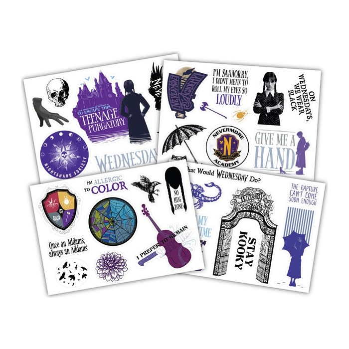 Wednesday - Tech Sticker Set