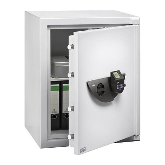 BURG WÄCHTER Sicherheitsschrank WS Office 802 E FP 300 Sicherheitsstufe B nach VDMA 24992 lichtgrau 64,1 x 55,4 x 81,6 cm