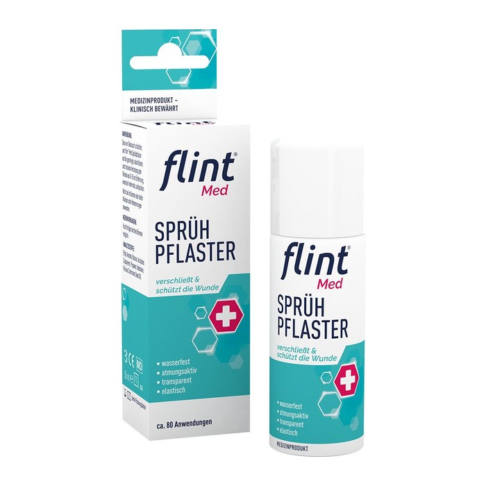 flint Med Sprühpflaster 00894753 transparent, 1 St.