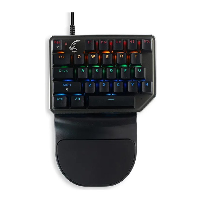 MediaRange Gaming-Keypad 27-Tasten 8 Farbmodi