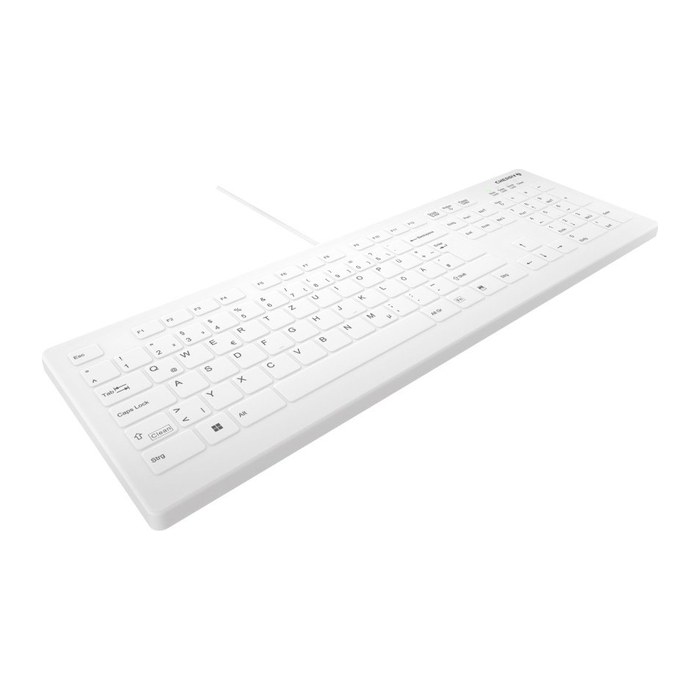 CHERRY AK-C8112 Medical Keyboard mit IP68 Hygiene-Tastatur kabelgebunden weiß