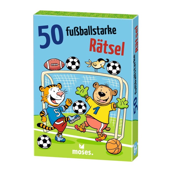moses 50 Fussball Rätsel, 1 St.