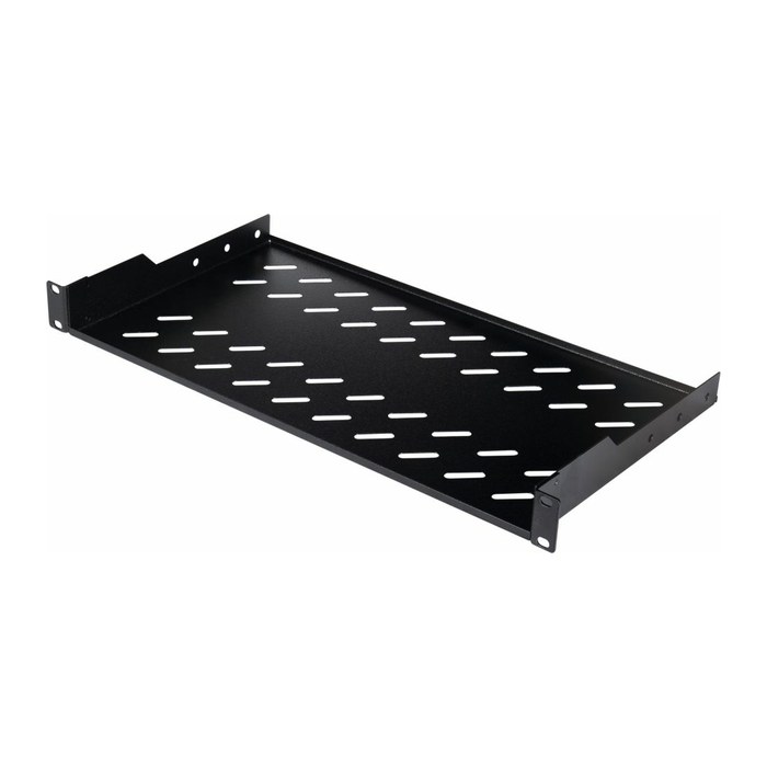 Equip 19" Fachboden fest für Serverschränke 25cm 1U schwarz