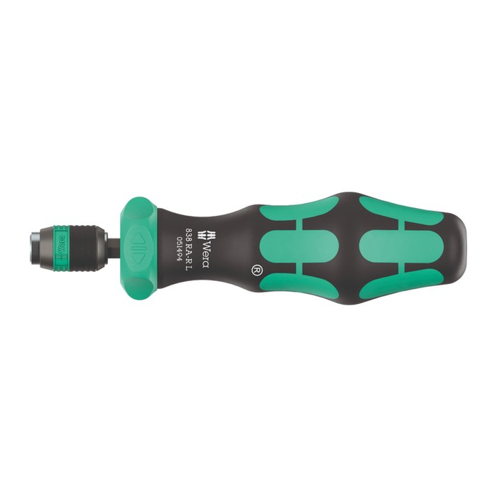 Wera 838 RA-R L Bits-Handhalter mit Ratsche 1/4