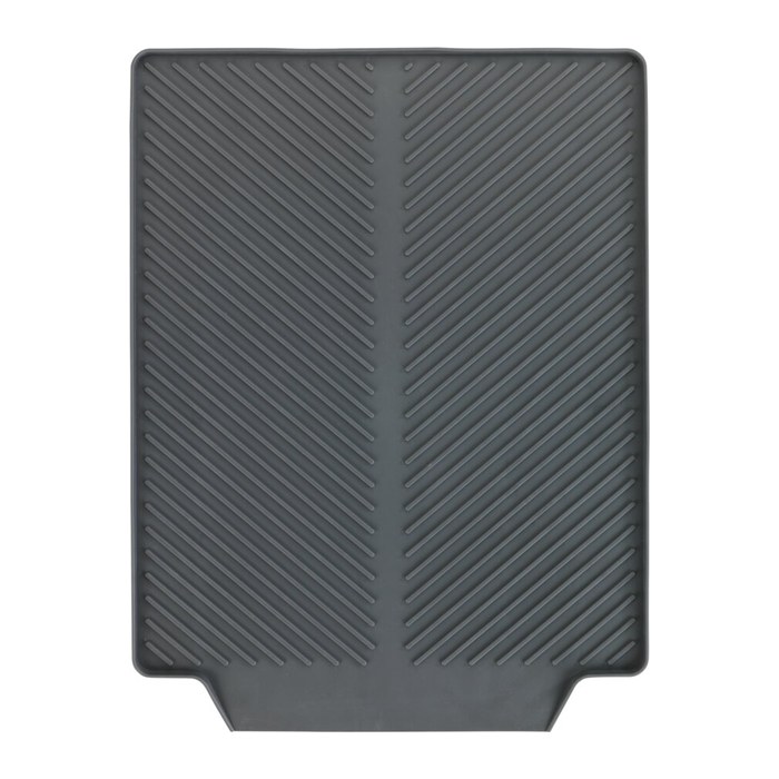 WENKO Abtropfmatte Linea grau, 1 St.
