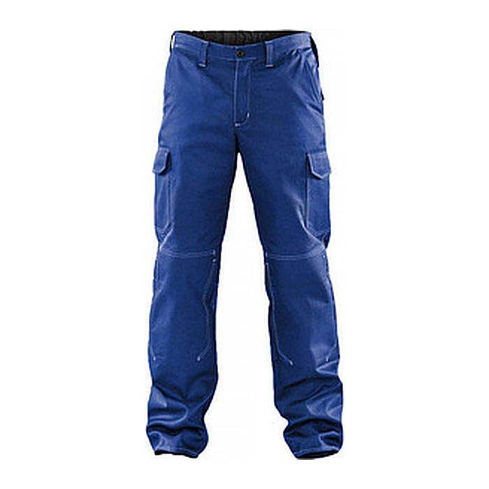 KÜBLER® Herren Arbeitshose "ORGANiQ" kornblau Größe 50