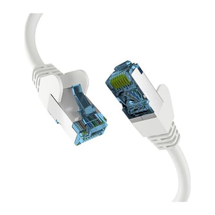 EFB RJ45 Patchkabel mit Cat7 Rohkabel 1.00m weiß
