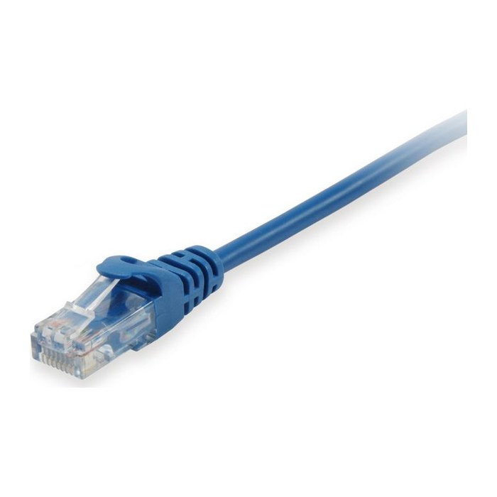 Equip Patchkabel Cat6A U/UTP 2xRJ45 5.00m blau LSZH Polybeutel