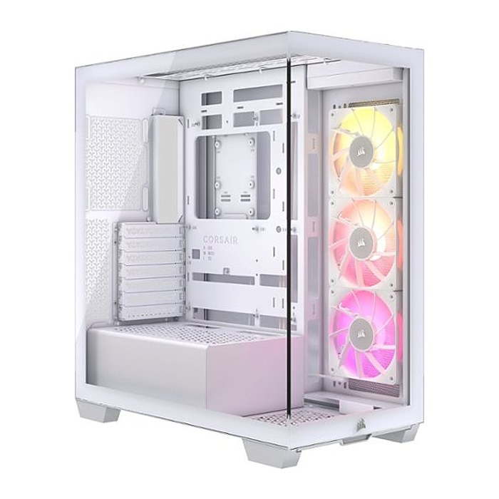 CORSAIR Geh Midi iCUE 3500X RGB (Tempered Glass) White
