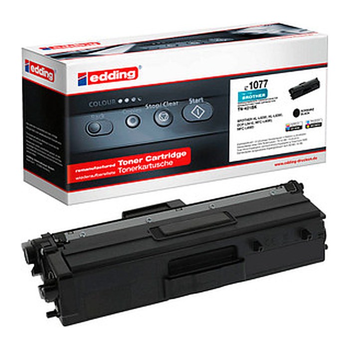 edding EDD-1077 schwarz Toner kompatibel zu brother TN-421BK