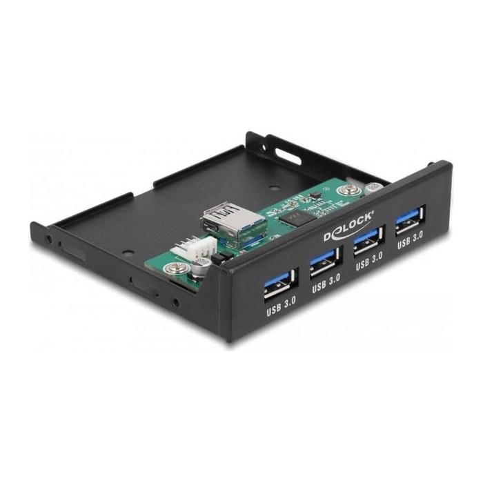 DELOCK Interner 3.5 USB 3.2 Gen 1 Hub 4 Port