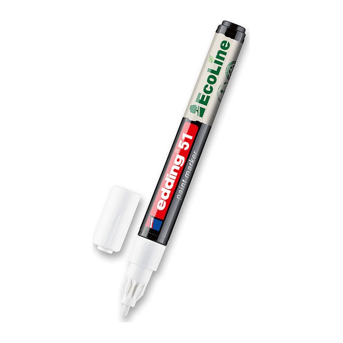 edding 51 EcoLine Lackmarker weiß 1,0 - 2,0 mm, 1 St.