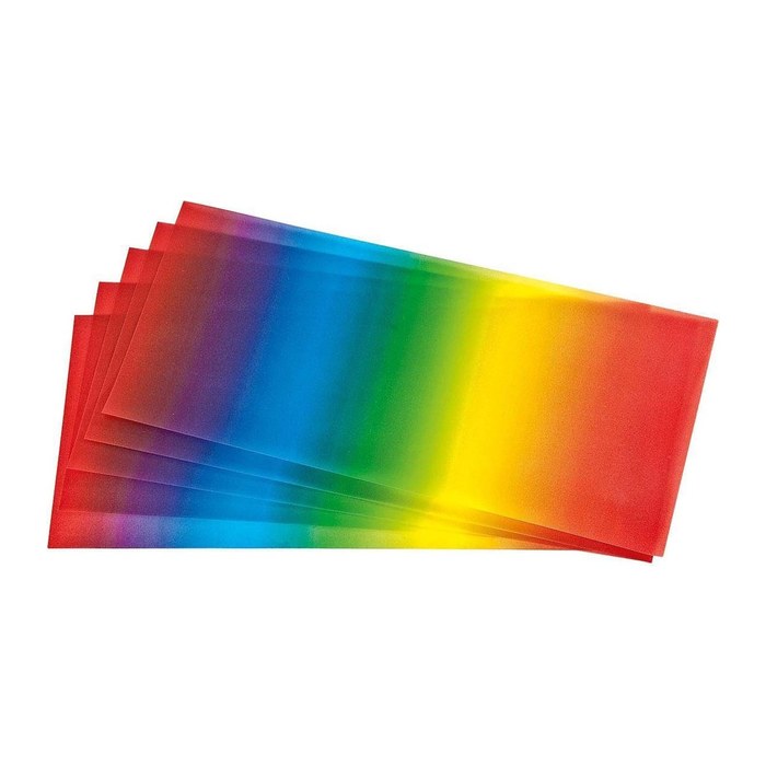 folia Transparentpapier farbsortiert 115 g/qm 25 Blatt