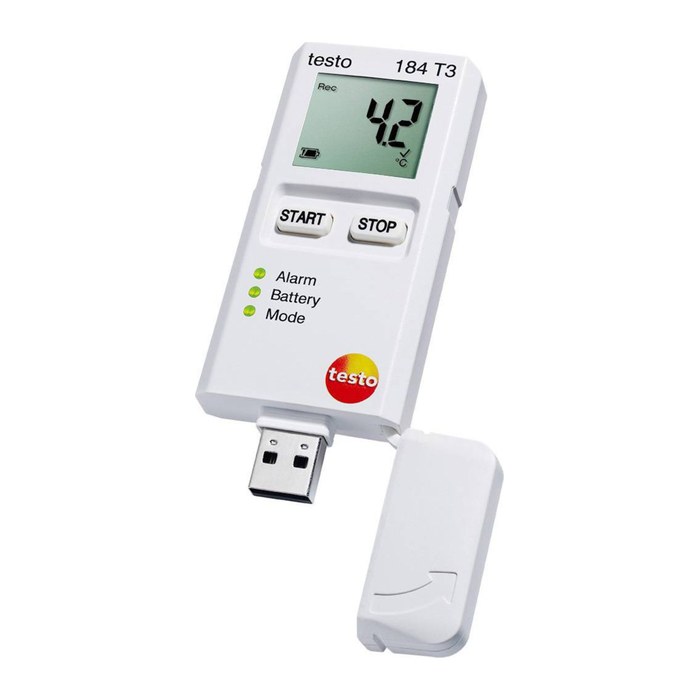 testo 184 T3 Temperatur-Datenlogger weiß, 1 St.