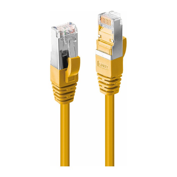 LINDY Patchkabel Cat6 S/FTP LSZH Gelb 0.50m