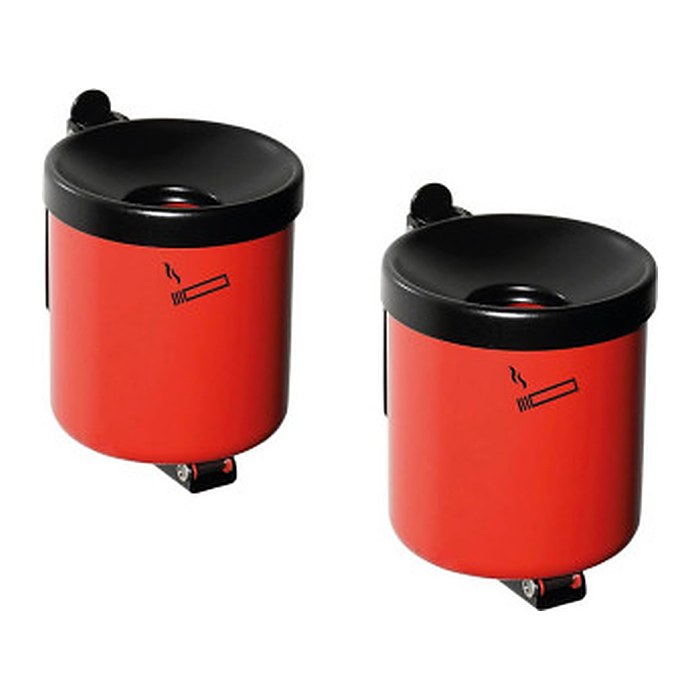 TKG Rondo junior Wandaschenbecher rot, 2 St.