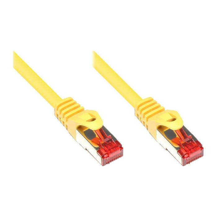 Good Connections Cat.6 Patchkabel S/FTP gelb 0,5m