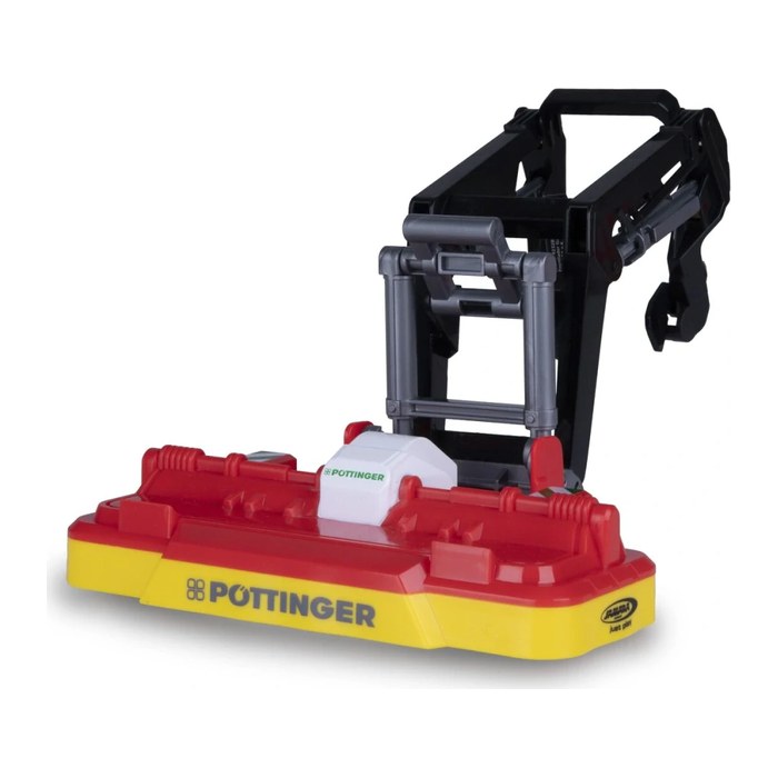 Jamara Mähwerke rot m. Frontlader f. RC-Traktor 1:24S