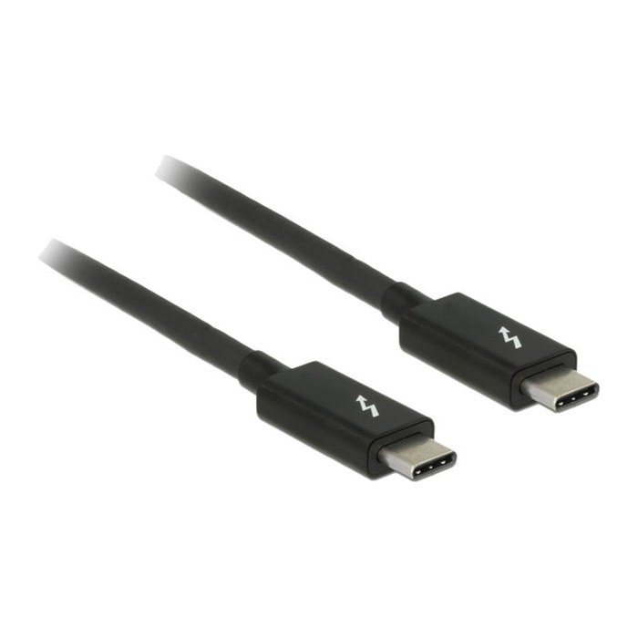 DeLOCK Thunderbolt 3 USB-C-Stecker Kabel 3A 2,0 m schwarz, 1 St.