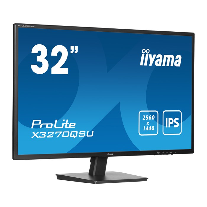 IIYAMA 80.0cm (31,5") X3270QSU-B1 16:9 2xHDMI+DP+3xUSB IPS retail