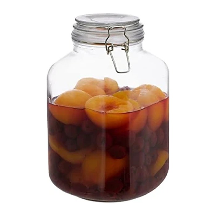 relaxdays Einmachglas transparent 3,0 l, 1 St.