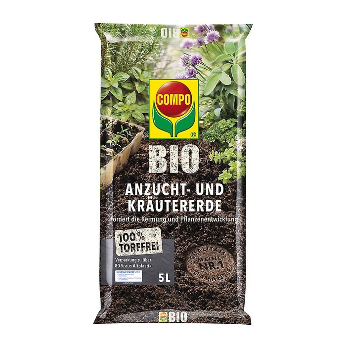 COMPO Anzuchterde & Kräutererde 5,0 l