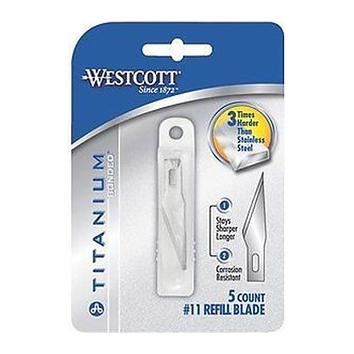 WESTCOTT Cuttermesser-Klingen silber 48,0 mm, 1 St.