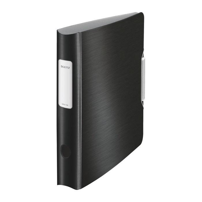 LEITZ Active Style 1109 Ordner satin schwarz Kunststoff 6,5 cm DIN A4, 1 St.