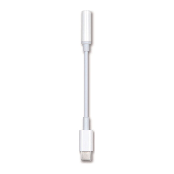 2GO Audio-Adapter Stereo für alle Type-C Geräte 20cm weiß