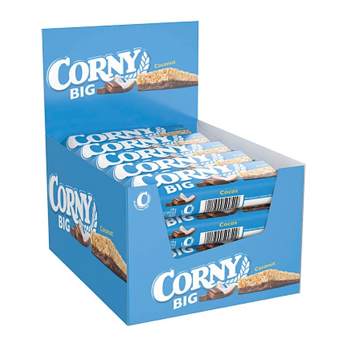 CORNY BIG Cocos Müsliriegel 24 Riegel, 24 St.