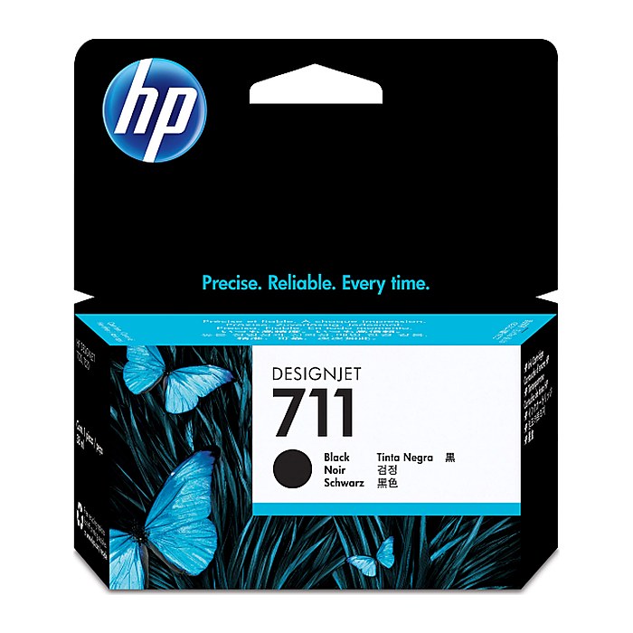 HP 711 Schwarz Tintenpatrone 38ml