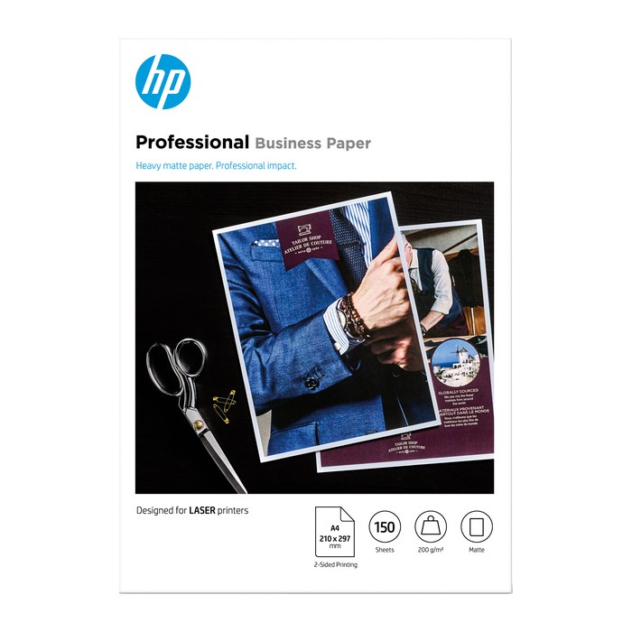 HP Fotopapier 7MV80A DIN A4 matt 200 g/qm 150 Blatt