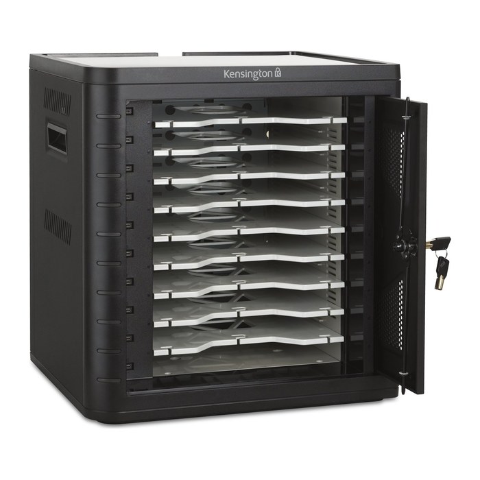 Kensington K67716EU Ladeschrank schwarz, 18 Watt / VA
