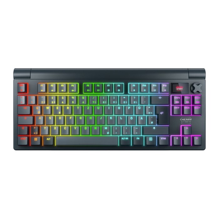 CHERRY XTRFY MX 8.3 Wireless Tastatur RGB MX Rot TKL 80% gr