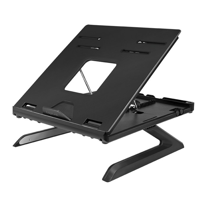 Logilink Notebook Ständer mit Smartphone-Halterungen,10-16"