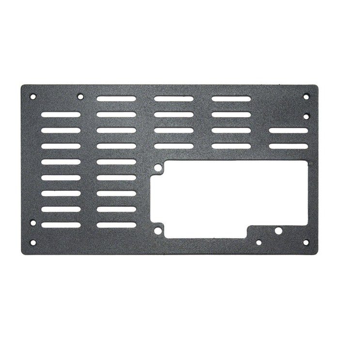Inter-Tech AC Netzteilblende ATX-02, ATX-FlexATX, Stahl