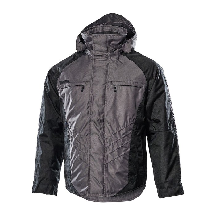 MASCOT® unisex Pilotenjacke Frankfurt anthrazit, schwarz Größe 3XL