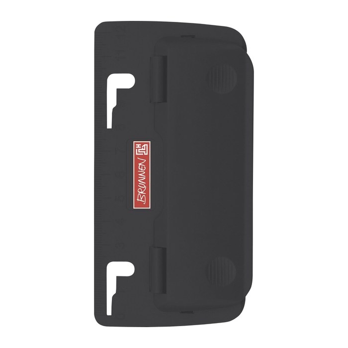 BRUNNEN Taschenlocher Colour Code schwarz, onyx, 1 St.