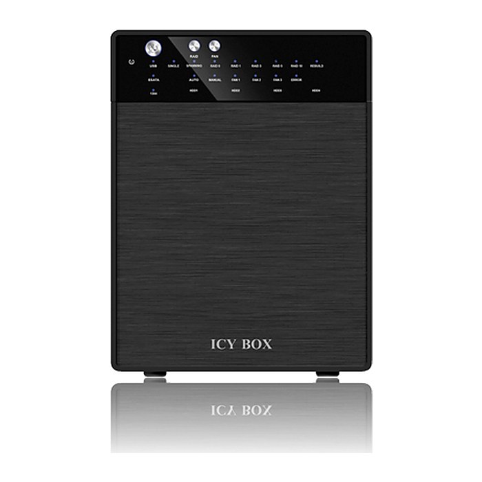 ICY BOX RAID Gehäuse 4x 3.5 Zoll SATA USB 3.0 IB-RD3640SU3