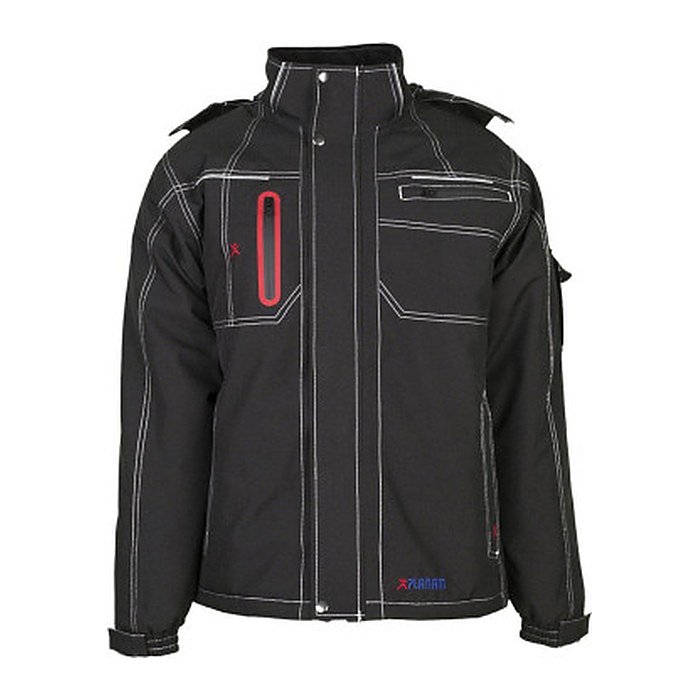 PLANAM® unisex Winterjacke BASALT schwarz Größe M